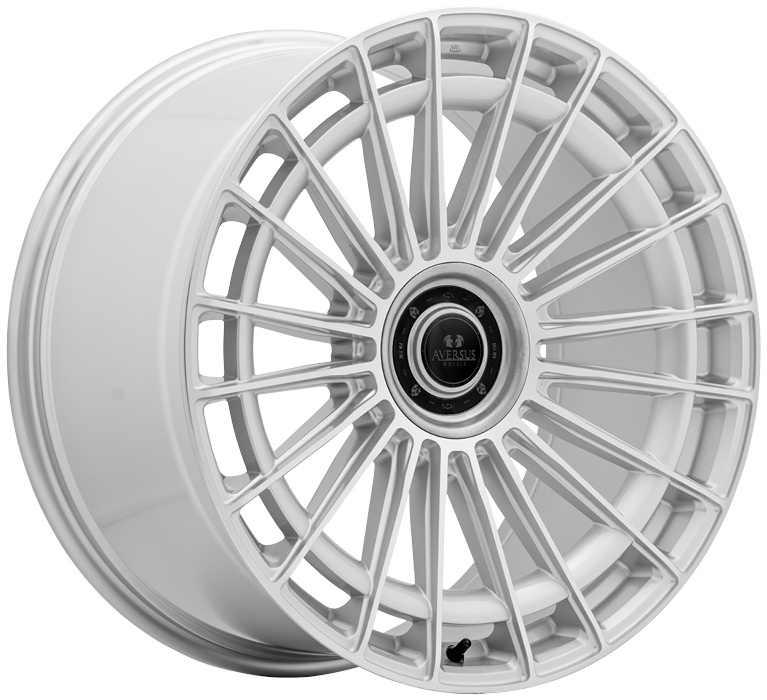 AVERSUS IKON 10X20 5X112 ET35 Ø73.1MM GLANZ-SILBER FRONTPOLIERT