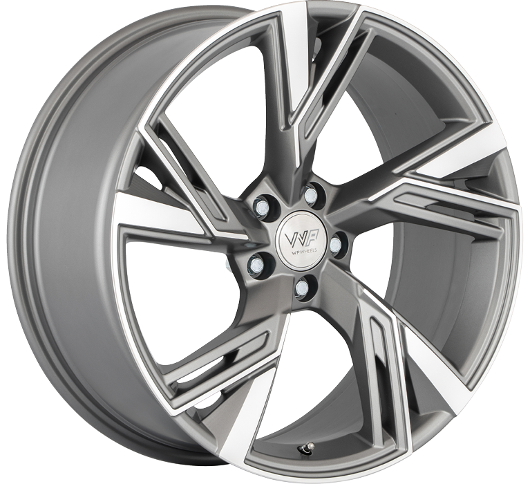 WP WHEELS 688 8.5X19 5X112 ET32 Ø66.45MM GLANZ-ANTHRAZIT FRONTPOLIERT