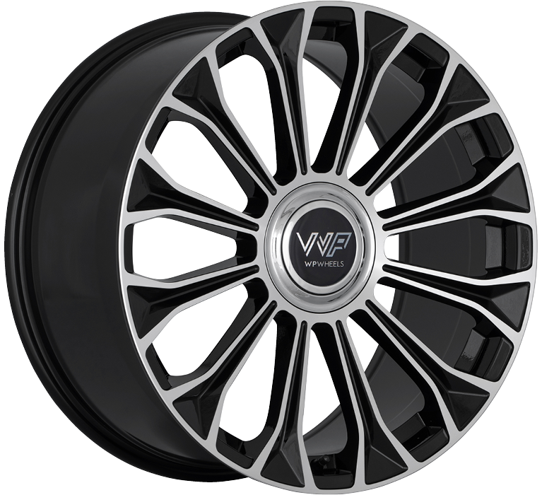WP WHEELS 830 9.5X20 5X112 ET42 Ø66.6MM GLANZ-SCHWARZ FRONTPOLIERT