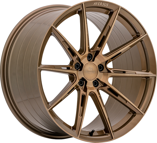 AVERSUS VOLCANO 10.5X21 5X112 ET23 Ø73.1MM GLANZ-BRONZE GOLD-GEBÜRSTET