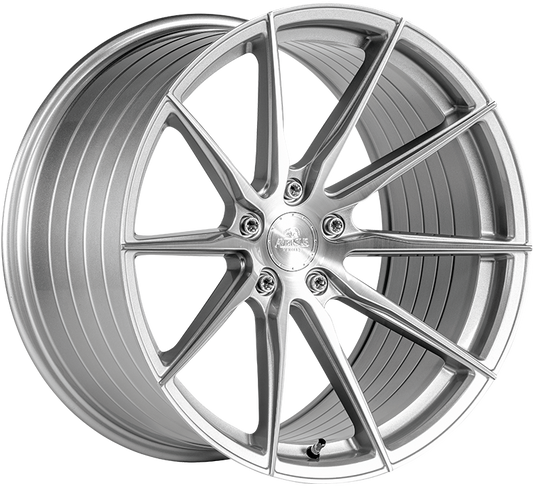 AVERSUS REBEL 10.5X20 5X112 ET42 Ø73.1MM GLANZ-SILBER GEBÜRSTET