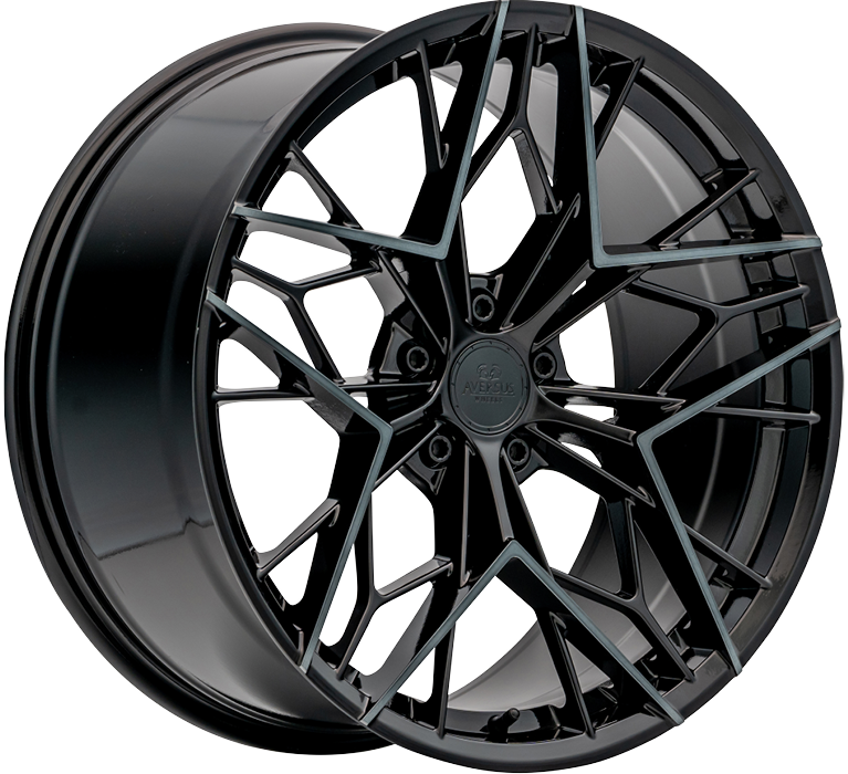 AVERSUS MYSTIC 9.5X19 5X112 ET42 Ø73.1MM GLANZ-SCHWARZ SCHWARZ-POLIERT