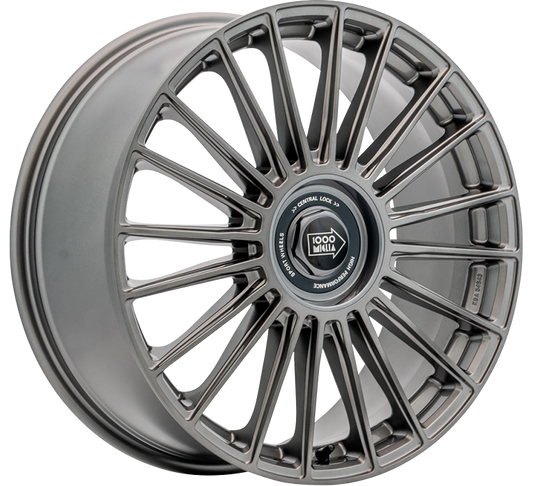 MILLE MIGLIA VENEZIA 8X18 5X112/108 ET45 Ø73.1MM GLANZ-ANTHRAZIT