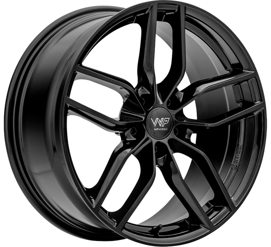 WP WHEELS 039 8X18 5X112 ET40 Ø66.45MM GLANZ-SCHWARZ