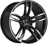 WP WHEELS 391 9X18 5X120 ET37 Ø72.6MM GLANZ-SCHWARZ FRONTPOLIERT
