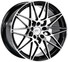 WP WHEELS 453 9.5X19 5X120 ET40 Ø72.6MM GLANZ-SCHWARZ FRONTPOLIERT