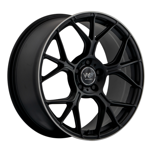 WP WHEELS 470 8X18 5X112 ET40 Ø73.1MM MATT-SCHWARZ RANDPOLIERT