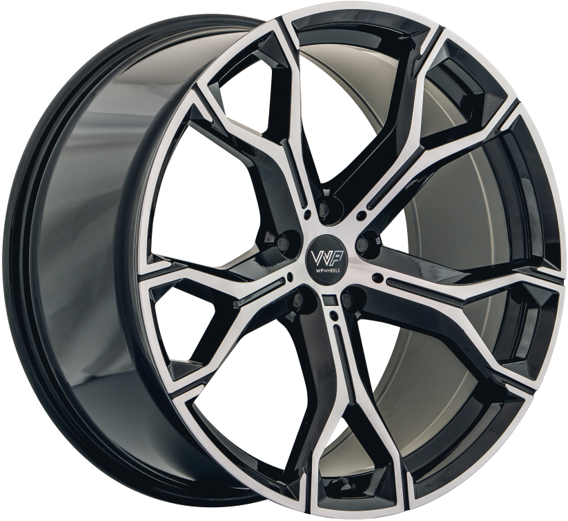 WP WHEELS 679 10.5X21 5X112 ET43 Ø66.6MM GLANZ-SCHWARZ FRONTPOLIERT