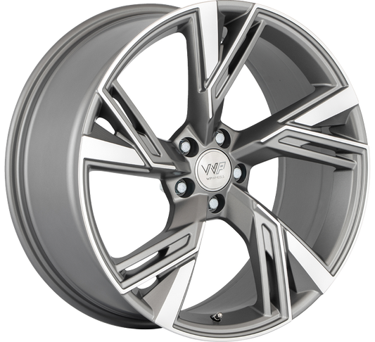 WP WHEELS 688 8.5X19 5X112 ET40 Ø66.45MM MATT-ANTHRAZIT FRONTPOLIERT