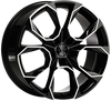 WP WHEELS 702 7.5X17 5X112 ET40 Ø57.1MM GLANZ-SCHWARZ POLIERT