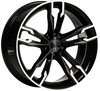 WP WHEELS 704 9X18 5X112 ET40 Ø66.6MM MATT-SCHWARZ POLIERT